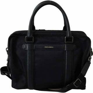 👉 Messenger bag zwart nylon onesize mannen Shoulder Hand Strap Dolce & Gabbana , Heren