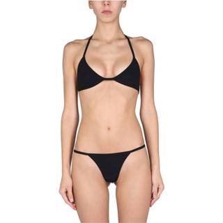 👉 Bikini zwart vrouwen Swimsuit With Logo Dolce & Gabbana , Dames