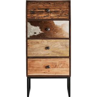 👉 Ladekast beige hout onderhoudsproducten retro bruin Vical Texas 8430026826346