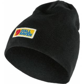 👉 Beanie zwart onesize mannen Vardag 550 Fjällräven , Heren 7323450635428