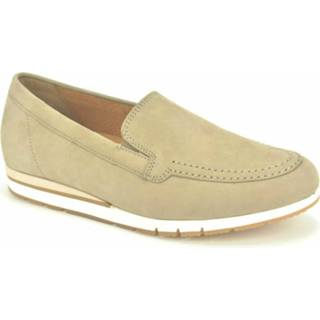 👉 Loafers beige vrouwen Nubuc DZ Gabor , Dames