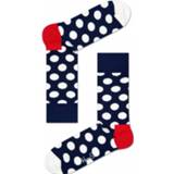 👉 Zwart mannen Skarpetki Big Dot Navy Bd01-608 Happy Socks , Heren 7340071121741