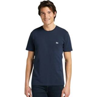 👉 Shirt blauw s mannen T-Shirt Lee , Heren 5401018120080
