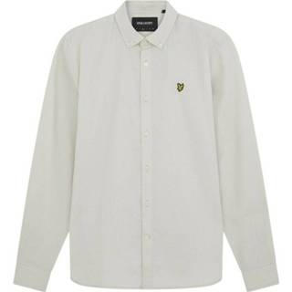 👉 Hemd beige l mannen Mist Lyle & Scott , Heren