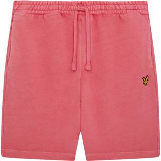 👉 Sweat short roze XL mannen Pigment dye Lyle & Scott , Heren 1653319337252