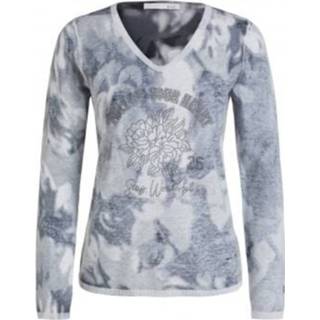 👉 Pullover blauw vrouwen Oui , Dames