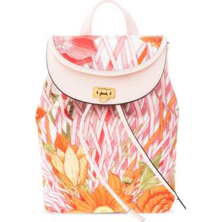 👉 Backpack wit onesize vrouwen with floral motif Salvatore Ferragamo , Dames 8057553536267