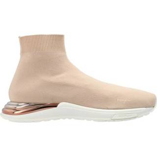 👉 Sock beige vrouwen Ninette sneakers Salvatore Ferragamo , Dames