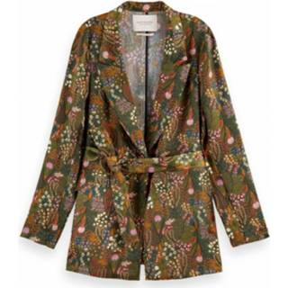 👉 Pyjama groen s vrouwen blazer Scotch & Soda , Dames 8719029533209