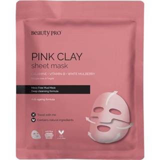 👉 Gezichtsmasker roze active BeautyPro Klei 5060040642221