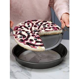 👉 Bakvorm zwart metaal unisex met hefbodem HELU 4001696715014