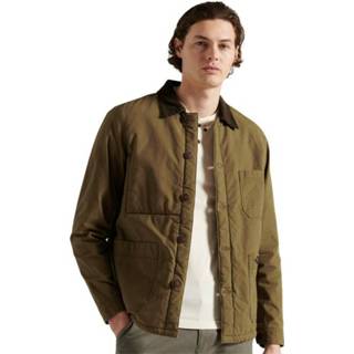 👉 Overshirt groen XL mannen Utility Mix Over Shirt Superdry , Heren