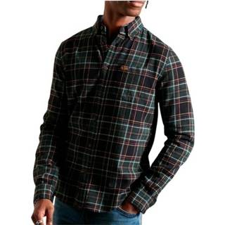 👉 Lumberjack groen XL mannen M4010460A Shirt Superdry , Heren 5057847219022