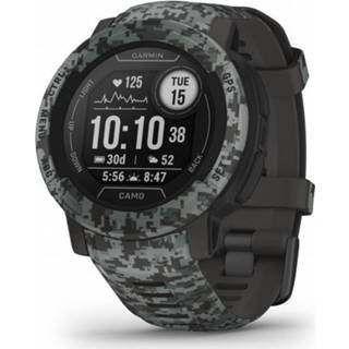 👉 Horloge Camouflage Schiefergrau Garmin - Instinct2 Camo Edition Multifunctioneel 753759278816
