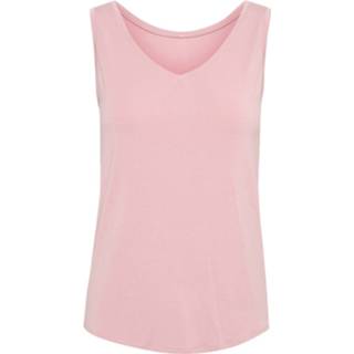 👉 Roze XL vrouwen CUpoppy VO neck Tank Top. Old style CUphilipa Culture , Dames