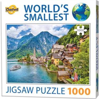 👉 Puzzel steden legpuzzels World's Smallest - Hallstatt Austria (1000 stukjes) 5015766013275