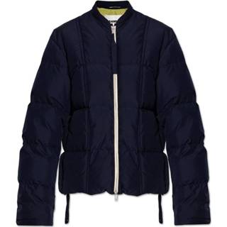 👉 Downjacket blauw m vrouwen Quilted down jacket Jil Sander , Dames