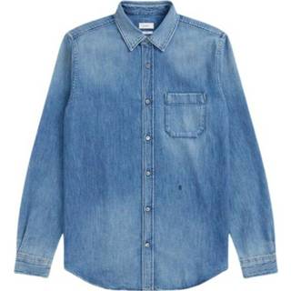 👉 Denim shirt blauw XL mannen Closed , Heren