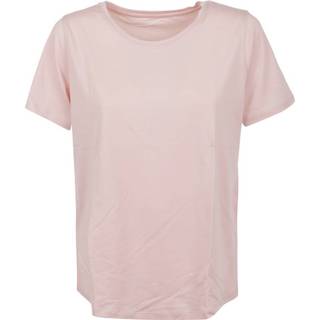 👉 Short sleeve beige vrouwen Round Neck T-Shirt Majestic Filatures , Dames