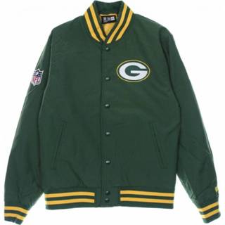 👉 Bomberjacket groen s mannen Bomber jacket nfl team wordmark grepac New Era , Heren