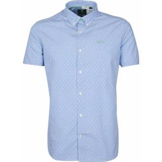 👉 Overhemd blauw l mannen NZA Korte Mouwen Rere New Zealand Auckland , Heren