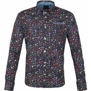 👉 Over hemd stretch print male XXL multicolour NZA Overhemd Whitcombe 8719608680249 2900054960023