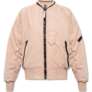 👉 Bomberjacket beige m vrouwen Insulated bomber jacket Adidas by Stella McCartney , Dames 4065424049864