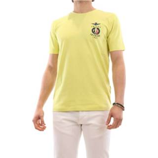 👉 Shirt geel XL mannen T-shirt Aeronautica Militare , Heren
