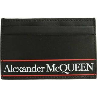 👉 Kaarthouder zwart onesize mannen MET Logo Alexander McQueen , Heren 8054328951713 1653036464149