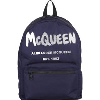 👉 Backpack blauw onesize mannen Metropolitan Alexander McQueen , Heren 3665724814073
