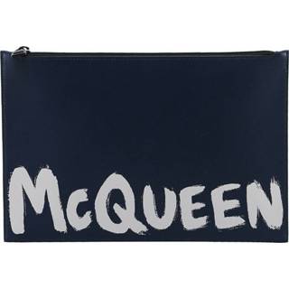 👉 Clutch blauw onesize mannen Clutche 5604721Aacg Alexander McQueen , Heren