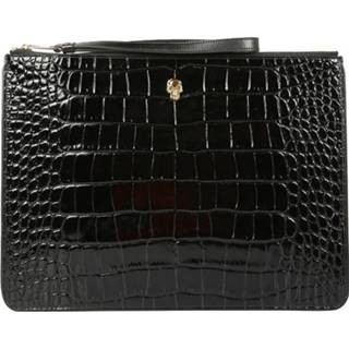 👉 Clutch zwart onesize vrouwen A4 With Skull Alexander McQueen , Dames