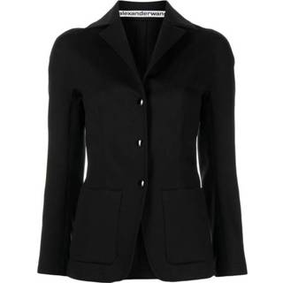 👉 Blazer zwart vrouwen técnico con botones Alexander Wang , Dames
