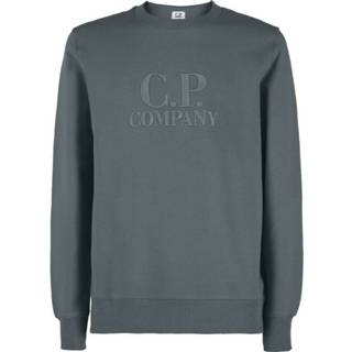 👉 Sweatshirt grijs XL mannen Diagonal Raised Fleece C.p. Company , Heren