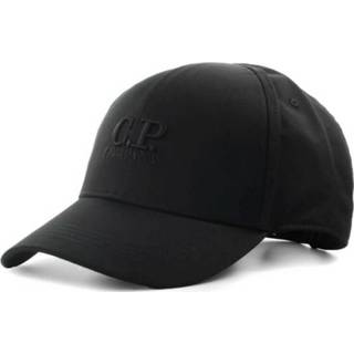 👉 Baseball cap zwart onesize mannen with Logo C.p. Company , Heren 7615044790690