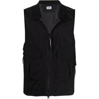 👉 Gilet zwart mannen Cargo-Pocket Jacket C.p. Company , Heren