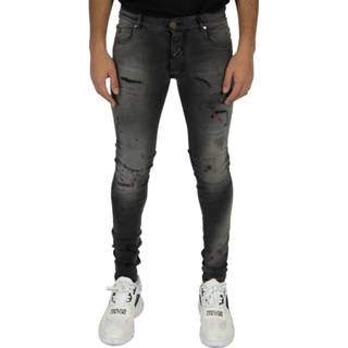 👉 Spijkerbroek zwart male men Boragio 5 pocket jeans