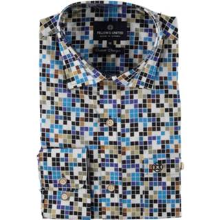 👉 Wit katoen male blauw Fellows 21.6533 8716466717834