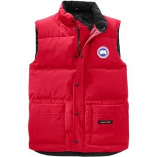 👉 Vest rood l mannen Freestyle Crew Canada Goose , Heren