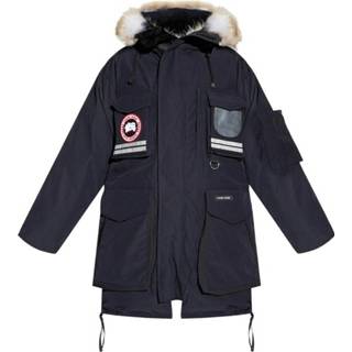 👉 Downjacket blauw XS vrouwen mannen Snow Mantra down jacket Canada Goose , Dames 773289100142