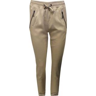 👉 Broek katoen l vrouwen bruin Elvira Collections Trouser mila 8720391535760