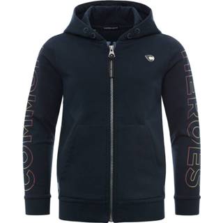 👉 Sweatvest kant male groen jongens Common Heroes met hood nightfall voor in de kleur 8719645156660