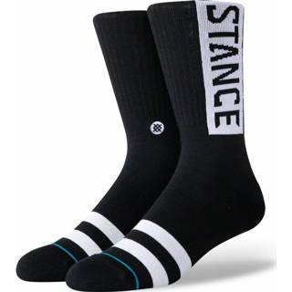 👉 Sock zwart onesize unisex OG Crew Socks Stance ,