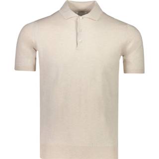 👉 Polo's korte mouw katoen l male beige Artu Napoli Polo 2000005512469