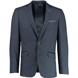 👉 Blauw polyester male Born with Appetite D7,5 granite jacket 191037gr35/240 blue 8714495682284