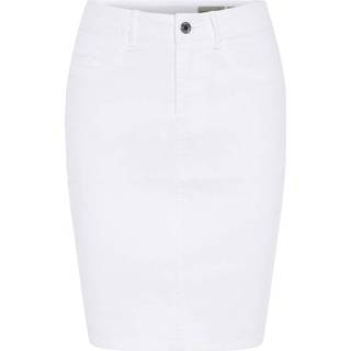 👉 Kokerrok wit m vrouwen Nine HW DNM Noos CI Vero Moda , Dames