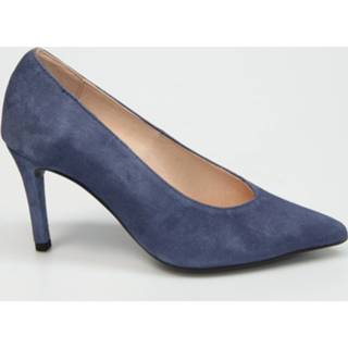 👉 Schoenen leer vrouwen blauw AVDB Damesschoenen pumps
