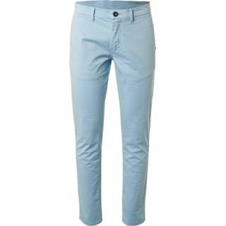 👉 Katoen male blauw No Excess 157110107 pants chino garment dyed stretch 8720151327239
