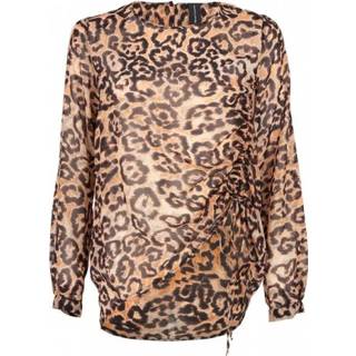 👉 Blouse lange mouw polyester l vrouwen camel Jane Lushka 3800995085115 3800995085092 3800995085108