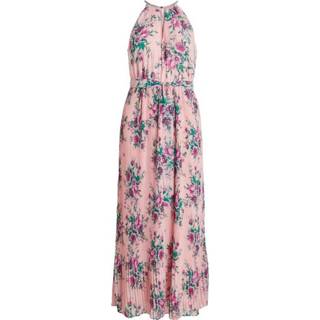 👉 Dress roze vrouwen Dresses floral Vila , Dames